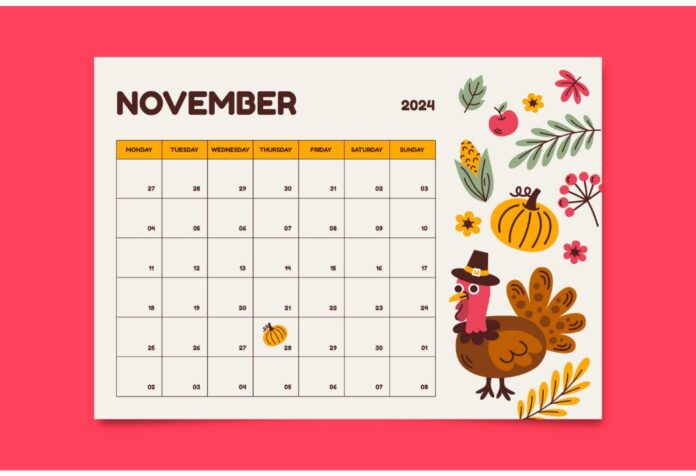 November Holidays - Important Days & Dates in November