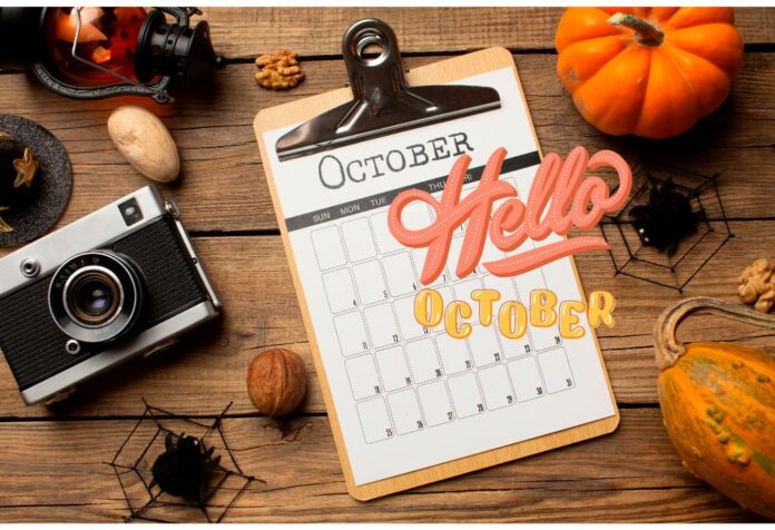 October Holidays - Important Days & Dates in October