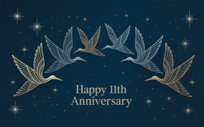 Happy 11th anniversary